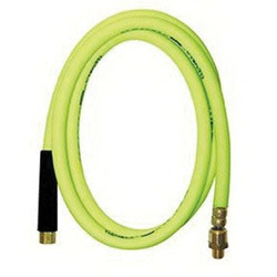 Flexzilla HFZ3825YW2 Premium Air Hose, 3/8 in ID, 25 ft L, MNPT