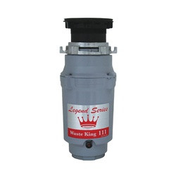 Waste King Legend Series L-111 Garbage Disposer, 1/3 hp Motor, 115