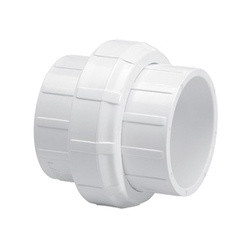 Lasco 457012 Pipe Union, 1-1/4 in, Slip, PVC, SCH 40 Schedule