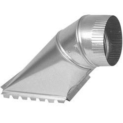 【STEEL DUCT RAIL】-GENERAL- Imperial GV0945-C Duct Take-Off, 6 in Duct, 30 Gauge, Steel