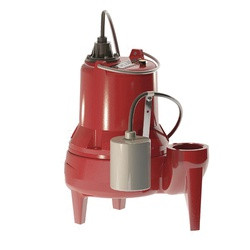 Liberty Pumps LE41M Submersible Sewage Pump, 1-Phase, 12 A, 115 V