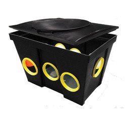 Tuf-Tite 9HD2 Distribution Box with Lid, 22 in L, 15 in W, Plastic