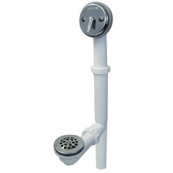 Watco 550-TL Series 500-TL-PVC-CP-EX5 Trip Lever Drain, PVC