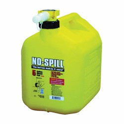 No-Spill 1457 Diesel Gas Can, 5 gal, Plastic, Yellow. Available