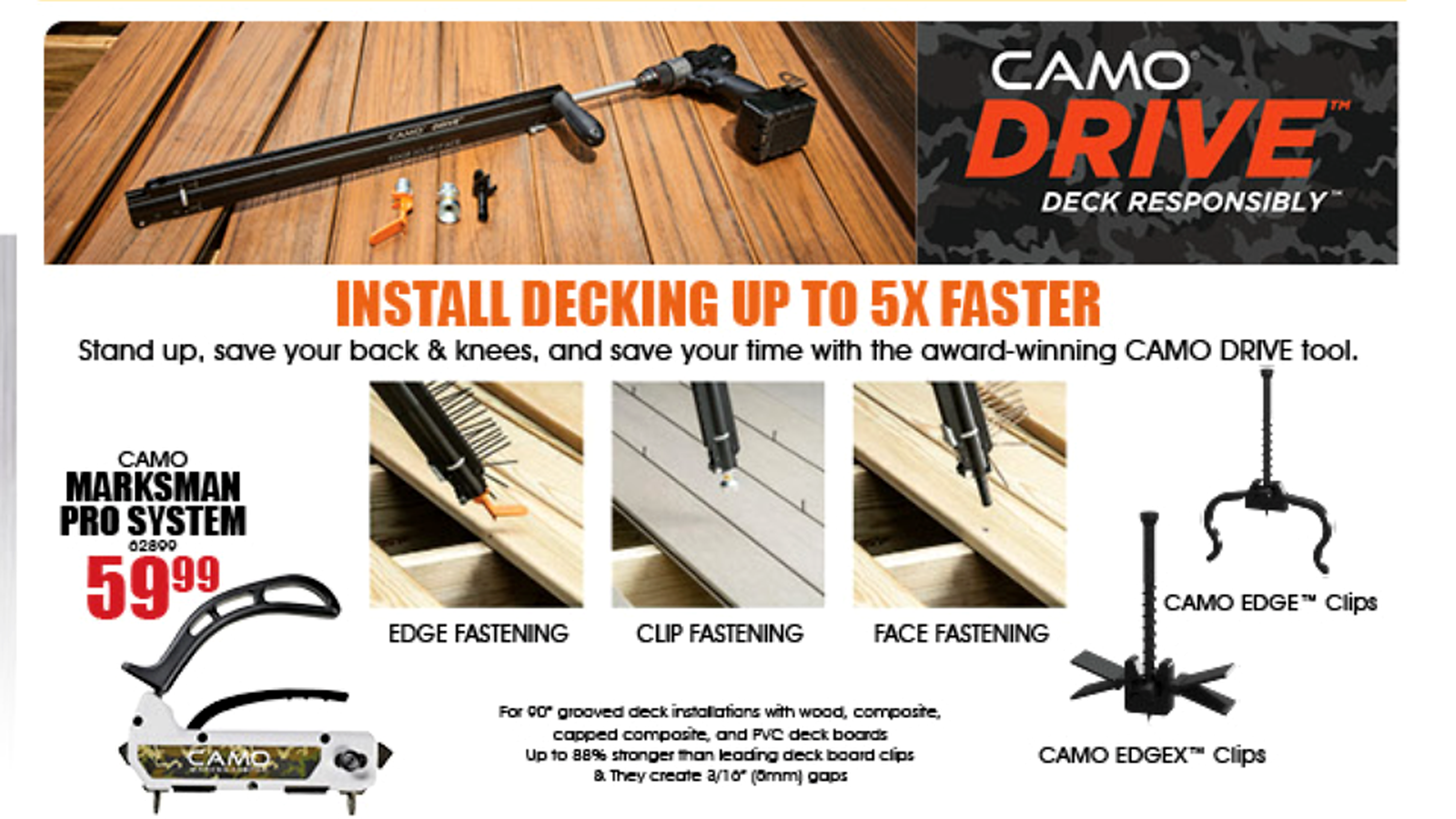 CAMOBLOCK Decking Support