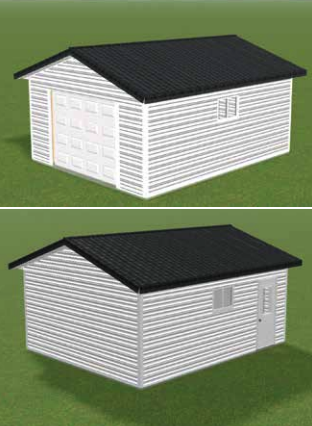 Garage Package 16x20x8