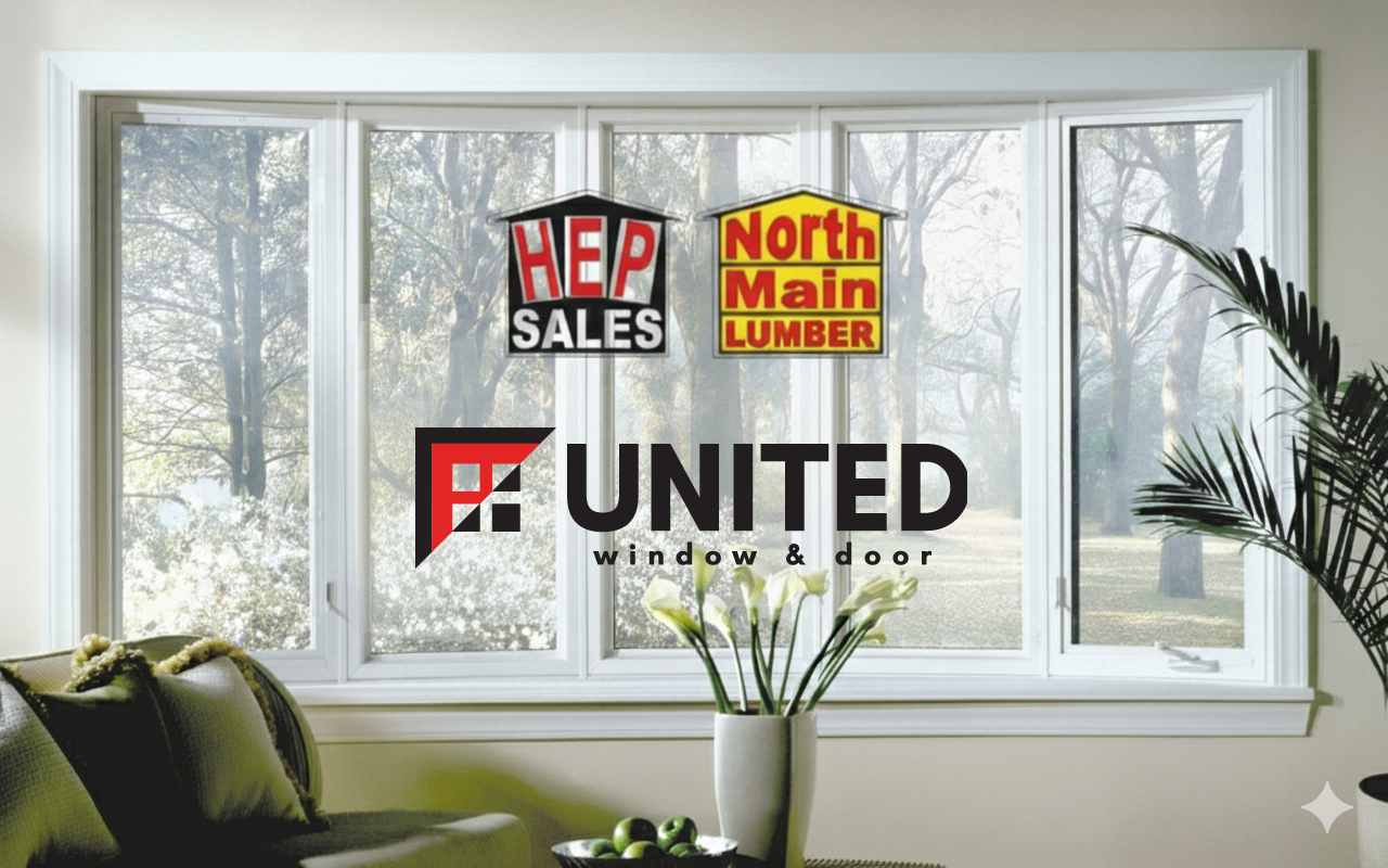 United Windows installed in a home