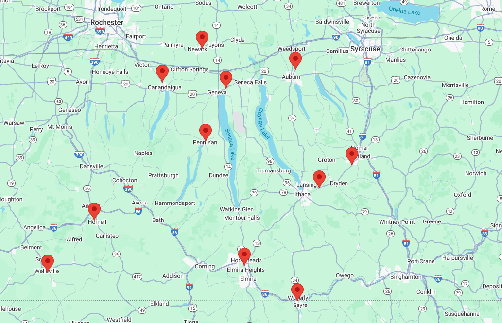 hep sales location map
