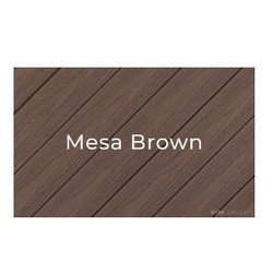 Sylvanix Elite Series ELITEMESA20SE Square Edge Decking Board, 20 ft L, Mesa Brown