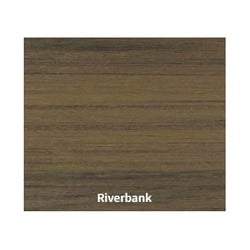 MoistureShield Elevate Series 13550584 Grooved-Edge Decking Board, 20 ft L, 6 in W, 1 in T, Riverbank