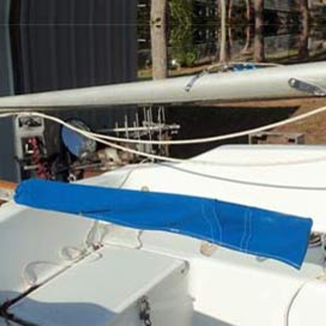 sailboat cover tiller
