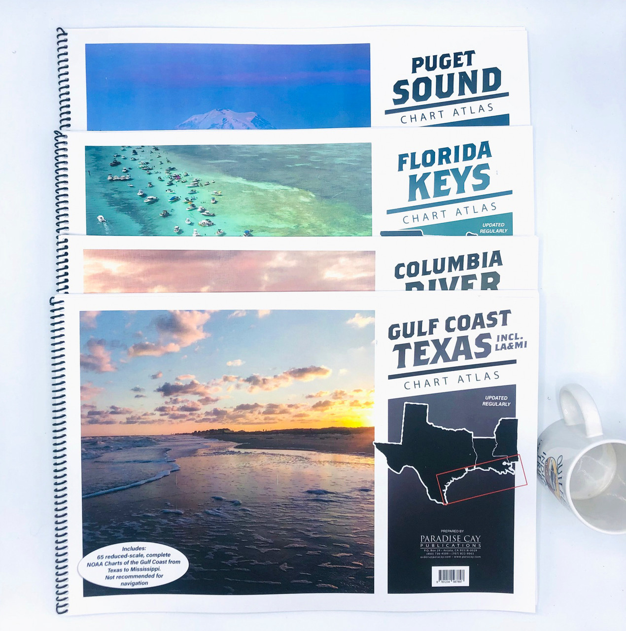 Chart Books for Various Small-Boat Cruising Grounds