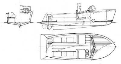 16' Bourne Runabout Plans
