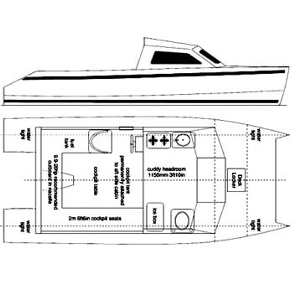 Skoota 18 Power Cat Plans PDF