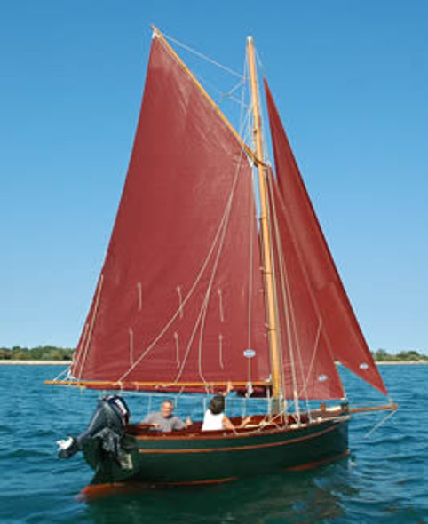 18'7 Snipa Sprit Sailing Fishing Boat - Duckworks Boat Builders