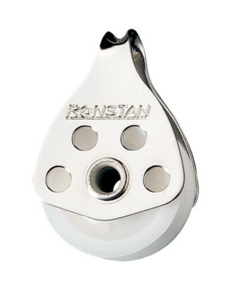 5/16" (8mm) Ronstan Single, loop head Utility Block