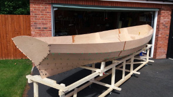 Hartford 18' Plywood Skiff Plans