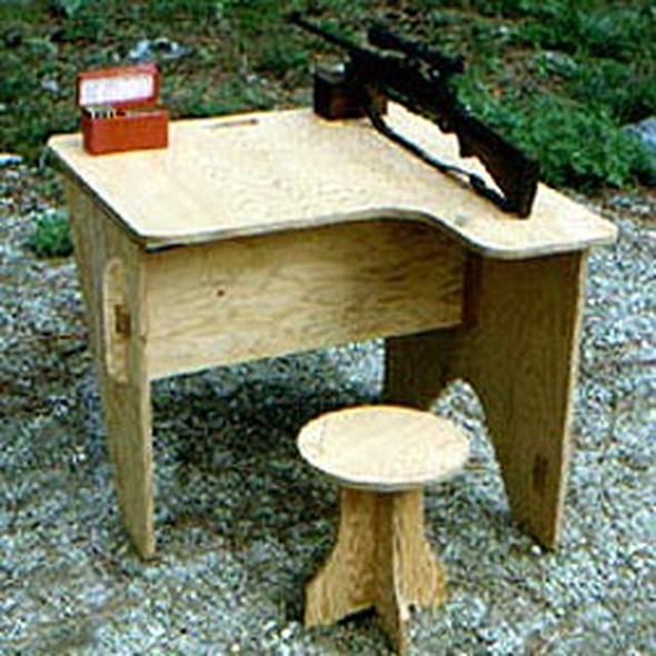 Portable Shooting Bench Printed Plans