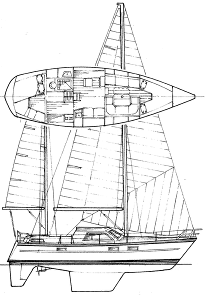 36' Cruising Ketch Plans