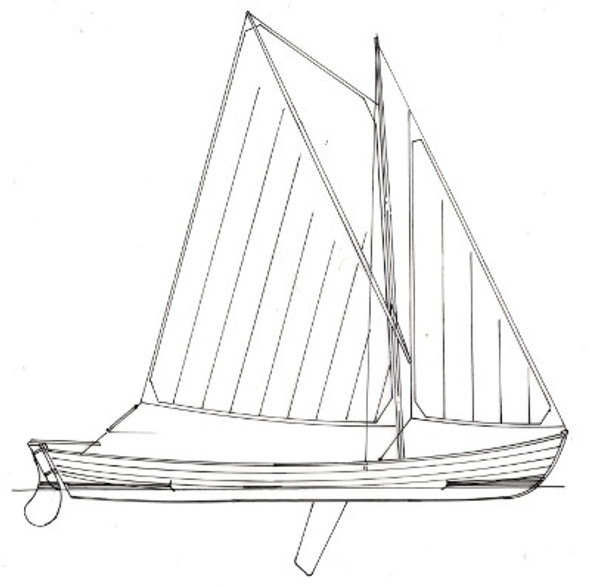 24' Oarsome Coastal Rowing Skiff