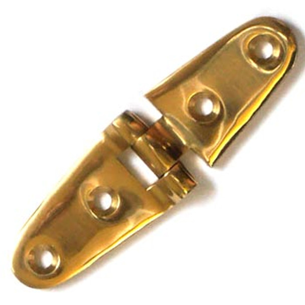 4" Cast Brass Strap Hinges