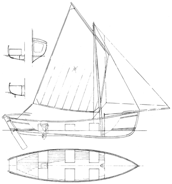 27' Northumbrian Coble