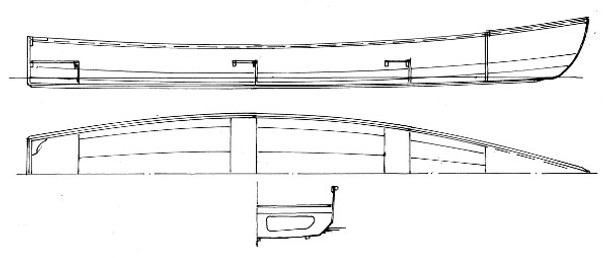 18' Outboard Motor Canoe Plans