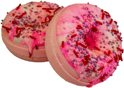 Cotton Candy Doughnut Bath Bomb