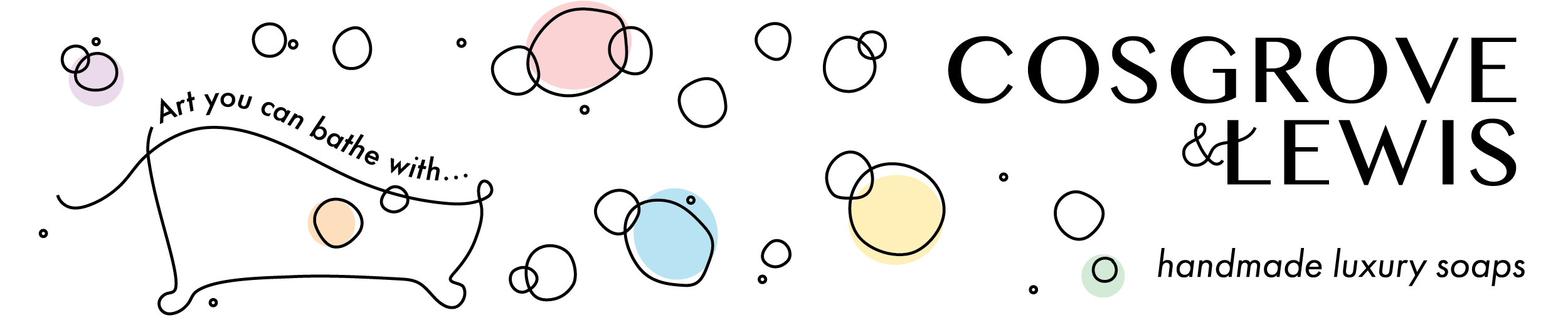 Lavender Doughnut Bath Bomb Cosgrove & Lewis Handmade Luxury Soaps