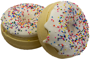 Birthday Cake Buttercream Doughnut Bath Bomb