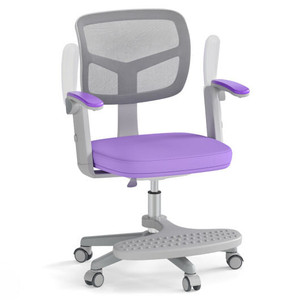 Kids Desk Chair Children Study Chair with Adjustable Height Armrest and Footrest-Purple - Color: Pu D681-HY10398VT Kids Desk Chair Children Study Chair with Adjustable Height Armrest and Footrest-Purple - Color: Pu D681-HY10398VT
