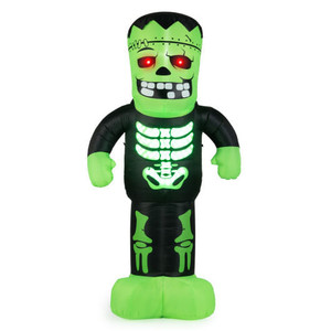 8.4 Feet Tall Halloween Inflatable Decoration Blow up Frankenstein Decoration D681-CM25208US 8.4 Feet Tall Halloween Inflatable Decoration Blow up Frankenstein Decoration D681-CM25208US
