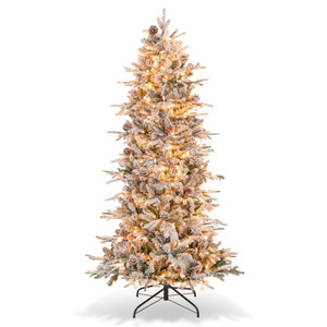 6 Feet Pre-lit Artificial Christmas Tree - Color: Green - Size: 6 ft D681-CM24581US 6 Feet Pre-lit Artificial Christmas Tree - Color: Green - Size: 6 ft D681-CM24581US