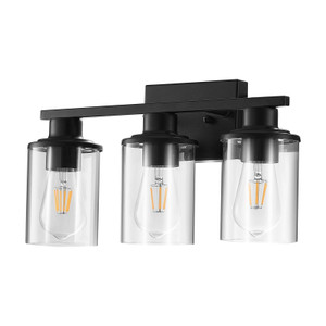 3-Light Bathroom Light Fixtures, Modern Vanity Light Fixture over Mirror, Bathroom Wall Sconce Lamp E415-STBDYJX1J000YAOWZV7