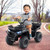 24V Kids Ride on Electric ATV Quad Car with Realistic Sounds and  LED Lights-Black - Color: Black D681-TQ10366US-DK
