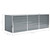  Raised Bed Grey Galvanized Steel 94.5x31.5x30.3 in Sturdy A949-44840