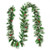 9 Feet Pre-lit Snow Flocked Tips Christmas Garland with Red Berries B593-CM22831
