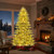 Artificial Christmas Tree with LED Lights and PVC Mixed Branch Tips-7 - Size: 7 FT D681-CM25203US-7