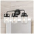 Wall Sconces Set of 3 with Clear Glass Shade,Modern Wall Sconce,Industrial Indoor Wall Light Fixtur T575-S0671298220