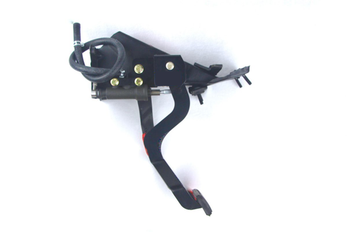 MUS67-68 – 1967-68 Mustang – Hydraulic Master Cylinder Clutch Pedal Kit (Billet Reservoir)