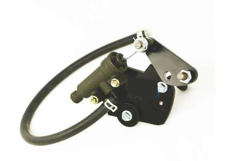MUS94-02 – 1994-04 Mustang – Hydraulic Master Cylinder Clutch Pedal Kit (Billet Reservoir)