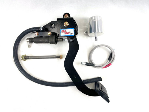 1966-70 B-BODY MOPAR -Plymouth Satellite  Coronet  Charger Plymouth GTX  Road Runner – Hydraulic Master Cylinder Clutch Pedal Kit (Billet Reservoir)