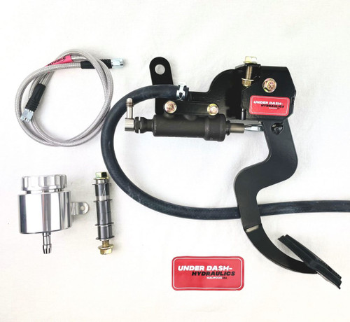 Corvette (C2)1963-66 Chevrolet Hydraulic Master Cylinder Clutch Pedal Kit (Billet Reservoir)