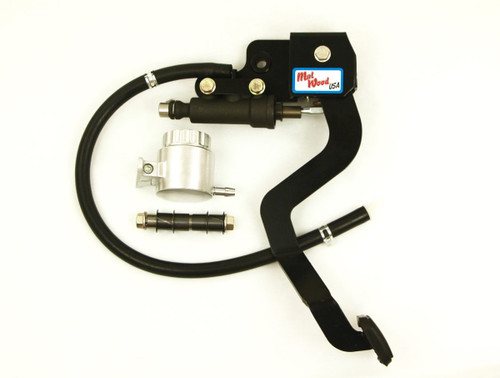 MalWood USA 1967-68 Ford Mustang Hydraulic Master Cylinder Clutch Pedal Kit (Billet Reservoir)
