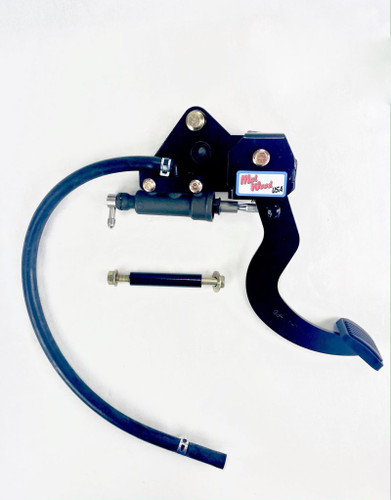 MalWood USA 1974-78 Ford Mustang (for Power Brakes) Hydraulic Master Cylinder Clutch Pedal Kit (Billet Reservoir)