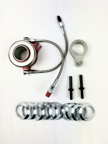 FORD Cherry Bearing kit w/ .35″Thk ANTI-SPIN Collar Proprietary, easy, bleed, technology Swivel line Fits 3550, T-56/T-56 Magnum, Tremec, A833 MOPAR,Ford TKO, TKX,& new world class T-5