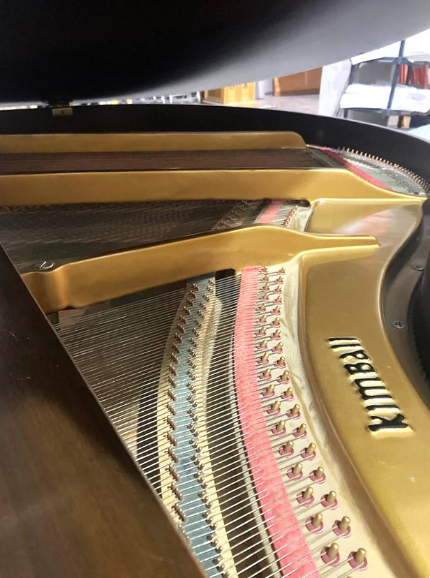 Kimball La Petite Grand Piano Satin Walnut SN B54432