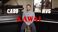 Kawai CA99 Soundboard-Focused Hybrid vs. NOVUS NV5 Action-Focused Hybrid