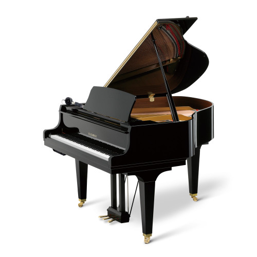 Kawai 5'0" GL-10 ATX4 Hybrid Grand Piano | Polished Ebony