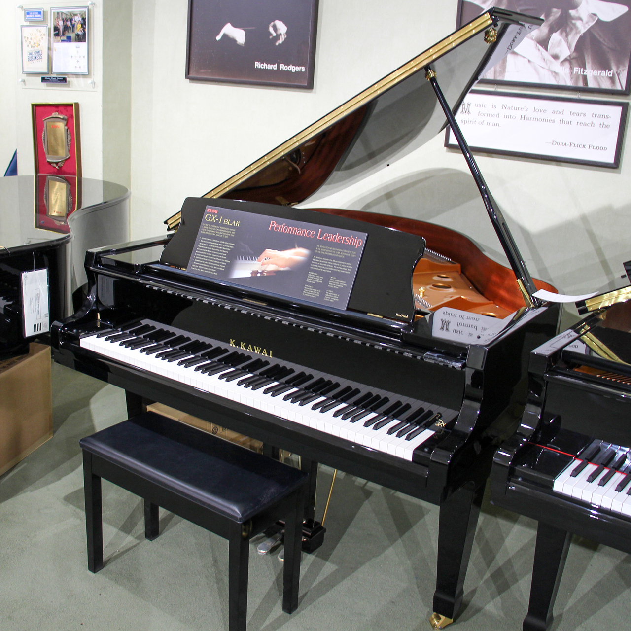 K. Kawai KG-1A Professional Baby Grand Piano